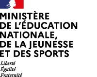 Logo du Ministère de l'éducation Nationale, de la jeunesse et des sports